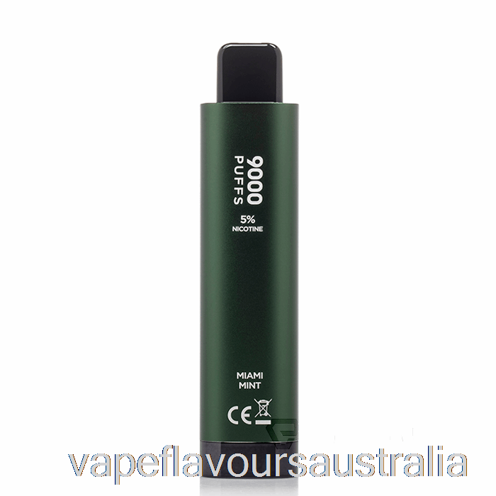 Vape Nicotine Australia HQD Cuvie Plus 2.0 9000 Disposable Miami Mint